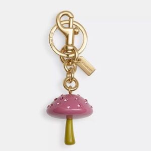 Coach X Observed by Us Mushroom Bag Charm